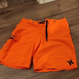 Hurley Men's Bright Orange Board Shorts